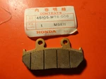 Nos Oem Factory Original New Honda GL1500 Front Brake Pad 45105-MT8-008. Fixed Price $24.99.