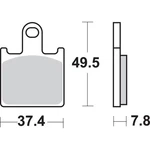 Sbs Brake Pads Fits Kawasaki - 838HS. Fixed Price $78.32.