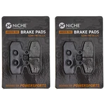 Niche Brake Pad Set For Aprilia Mana 850 Gt AP8133798 Rear Semi-metallic 2 Pack. Fixed Price $17.95.