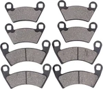 Motoku Front And Rear Brake Pads For Ranger 500 570 700 800 Xp Rzr 900. Fixed Price $25.40.
