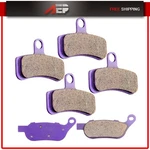 Carbon Fiber Brake Pads F+r For Harley-davidson Dyna Fat Bob Fxdf 2008-2012. Fixed Price $20.32.