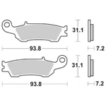 Brake Pads Sbs 840SI. Fixed Price $70.03.