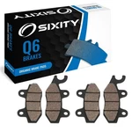 Front + Rear Organic Brake Pads 1993-1996 Atk 250 Cc Set Full Kit Complete Nj. Fixed Price $14.79.
