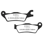 Ebc Semi Metallic Brake Pad - Front Left Motorcycle Street Bike Dirt FA715V. Fixed Price $28.81.