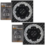 Niche Front Brake Rotor Pad Kit For Suzuki GSXR1000 59100-29850 Semi Metallic. Fixed Price $148.95.