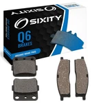 Front + Rear Organic Brake Pads 2002-2014 Yamaha Yz 85 Set Full Kit Kl. Fixed Price $14.54.