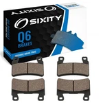 Front Organic Brake Pads 2015 Kawasaki ZX636 Ninja ZX-6R Abs 30TH Iq. Fixed Price $15.29.