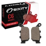Rear Ceramic Brake Pads 2009 Yamaha FZS600 FZ6 Set Full Kit V Piston Wx. Fixed Price $13.39.