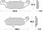 Braking Brake Pads #787SM1 Fits Suzuki/kawasaki. Fixed Price $31.79.