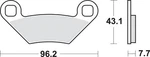 Sbs Sintered Brake Pads 899SI. Fixed Price $44.45.
