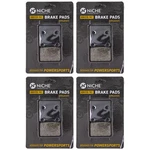 Niche Brake Pad Set For Kawasaki Ninja ZX12R ZX7R ZRX1200R Rear Organic 4 Pack. Fixed Price $27.95.