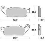 Brake Pads Sbs 183MS Zontes M310 2021-2023. Fixed Price $29.20.