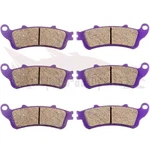 Carbon Fiber Brake Pads Front Rear For 01-11 Honda Gl 1800A Abs Goldwing. Fixed Price $16.67.