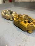 03-04 Kawasaki Ninja ZX6R Right Left Front Brake Set Pair. Fixed Price $85.00.