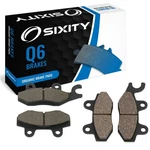 Front + Rear Organic Brake Pads 2008-2015 Kawasaki KLR650 Set Full Kit E8F. Fixed Price $15.42.