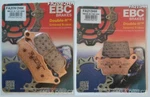 Ebc Sintered Front And Rear Brake Pads Fits Bmw F650CS F650ST F650GS. Fixed Price $97.31.