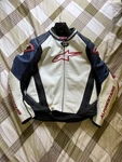 Alpinestars Gp Pro Leather Jacket Red White And Blue Size 42 Pre-owned. Fixed Price $310.99.