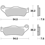 Front Brake Pads Sbs 671HS. Fixed Price $91.62.