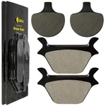 Front And Rear Brake Pads For Harley Davidson Fxsts Softail Springer 1989-1999. Fixed Price $17.00.