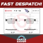 Brake Pads Set Fits Peugeot 3008 Front 2016 Brembo 1623162380 1636925480 New. Fixed Price $71.57.