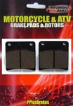 New Performance Plus Organic Brake Pads Suzuki GV1400 Front 1986 1987 1988. Fixed Price $12.00.