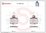 Brembo Oe Powersports Front Brake Pad Set For 1999 Bombardier Traxter 500 4X4. Fixed Price $68.83.