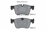 Textar 2281301 Brake Pad Set, Disc For Citro N, Ds, Opel, Peugeot, Toyota, Vaux. Fixed Price $83.18.