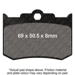 Ebc Motorcycle Brakes FA216/3 Organic Series Pads Fits Chief Scout Spirit. Fixed Price $38.95.