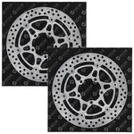 Niche Front Brake Rotor Set For Triumph Daytona 675 Street Triple 1200. Fixed Price $137.95.
