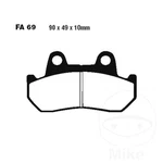 Ebc Brake Pads Sintered FA069HH Fits Honda Gb 500 1989-1990. Fixed Price $43.30.