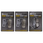 Niche Brake Pad Set For Bmw Nine 34118548028 34212335465 Front Rear Organic. Fixed Price $20.95.