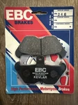 Ebc Brakes Pads (high Performance Organic Series) Part Number - FA246. Fixed Price $14.99.