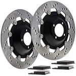 Niche Front Brake Pad Rotor Kit For Bmw K75 34112316070 Semi Metalllic. Fixed Price $145.95.