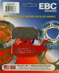 Qty 2 Ebc FA317X Organic Front Brake Pads Suzuki LT-A500 Bombardier Outlander. Fixed Price $24.99.