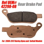 Sintered Metal Rear Brake Pads For Harley 08-17 Dyna Fat Bob Low Rider Fxdb/i. Fixed Price $29.95.