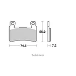 Vesrah Brake Pads (VD-166RJL). Fixed Price $115.95.
