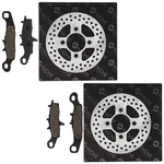 Niche Brake Rotor Pad Kit Kawasaki KFX450R KFX700 43082-1255 Semi Metallic Front. Fixed Price $42.95.