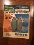 Parts Unlimited Brake Pads 1721-0336 New Old Stock Free Shipping BM3. Fixed Price $9.99.