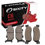 Front + Rear Ceramic Brake Pads 2000-2003 Yamaha Yp 250 Majesty Set Full Kit Ir. Fixed Price $19.30.
