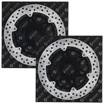 Niche Front Brake Rotor Set For Yamaha FZR1000 FZ750 YZF750R 4KG-2581T-20-00. Fixed Price $145.95.