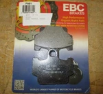 Qty 2 Ebc Brakes High Performance Organic Pads FA81 Honda 15-81. Fixed Price $24.99.