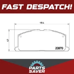 Brake Pads Set Fits Toyota Carina 2.0D Front 84 92 Brembo 0446501010 Quality. Fixed Price $28.95.