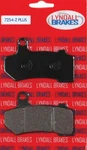 Lyndall Racing Plus Brake Pads Front 7254-Z+. Fixed Price $57.04.