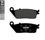 Galfer Carbon Semi-metallic Brake Pads Front FD266G1054. Fixed Price $39.99.
