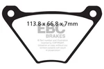 Ebc FA024/2V V-pad Brake Pads (set For 1 Disc). Fixed Price $32.99.