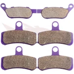 Brake Pads Kit Front & Rear For 2008 2012 Harley-davidson Dyna Fat Bob Fxdf. Fixed Price $22.66.