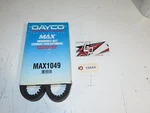 Dayco New Nos Drive Belt Qty MAX1049. Fixed Price $32.95.