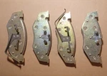 D367 Front Brake Pad Set Metallic Fits 1987 1988 Caravan Grand. Fixed Price $10.84.