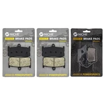 Niche Brake Pad Set For Triumph Daytona 675 T2021221 T2024901 Front Rear Organic. Fixed Price $20.95.