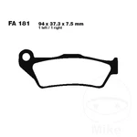 Ebc Brake Pads Sintered FA181R Set Front For Husaberg Fc 350 Cross 1995-1996. Fixed Price $36.48.